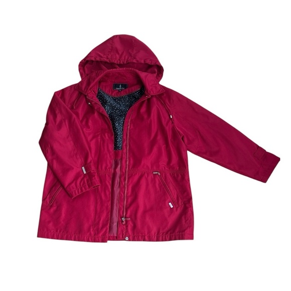 London Fog Zip Jacket with Hood. Size Medium Reg. - Picture 1 of 10